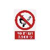 SEÑAL POLIESTIRENO 297X210 MM PROHIBIT FUMAR I ENCENDRE FOC