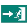 SEÑAL LUMINISCENTE 297X210MM. SALIDA EMERGENCIA DERECHA