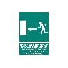 SEÑAL LUMINISCENTE 297X210MM. SALIDA DE EMERGENCIA TEXTO