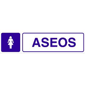 SEÑAL GLASSPACK ADHESIVA 250X62MM. ASEOS
