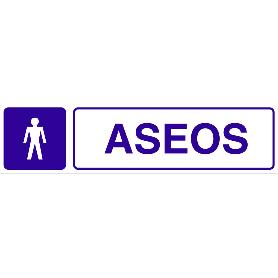 SEÑAL GLASSPACK ADHESIVA 250X62MM. ASEOS