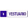 SEÑAL GLASSPACK ADHESIVA 175X45MM. VESTUARIO