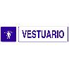 SEÑAL GLASSPACK ADHESIVA 250X62MM. VESTUARIO