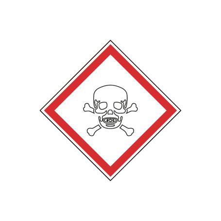 SEÑAL ADHESIVA MAT. PELIGROSAS 100X100MM. MP 37