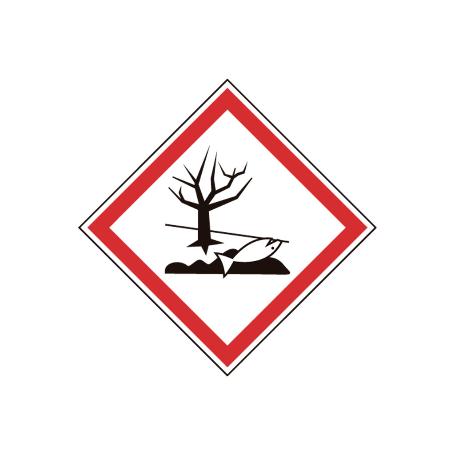 SEÑAL ADHESIVA MAT. PELIGROSAS 100X100MM. MP 40