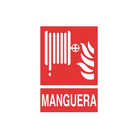 SEÑAL LUMINISCENTE 420X297MM. MANGUERAS DE COMPRESOR