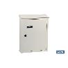 BUZÓN CORREO EXTERIOR BLANCO MODELO POST 385X290X100MM