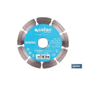 DISCO DIAM. UNIVERSAL BASICO 115 MM.