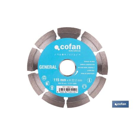 DISCO DIAM. UNIVERSAL BASICO 115 MM.