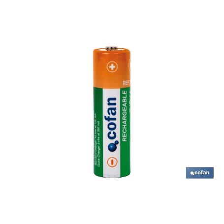 BLISTER 4 PILAS RECARGABLES AA 2300MAH