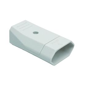 BASE ENCHUFE BIPOLAR AEREA BLANCA (10A-250V)