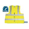 CHALECO AMARILLO CON CREMALLERA T-XL