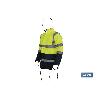 PARKA DE ALTA VISIBILIDAD MODELO DENEB AMARILLO Y AZUL TALLA S