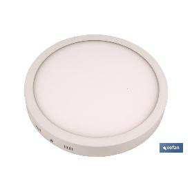 DOWNLIGHT SUPERFICIE BLANCO 20W Ø225 MM