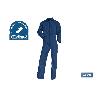 MONO DE TRABAJO TESLA 245GMS/M AZUL MARINO T-XXL