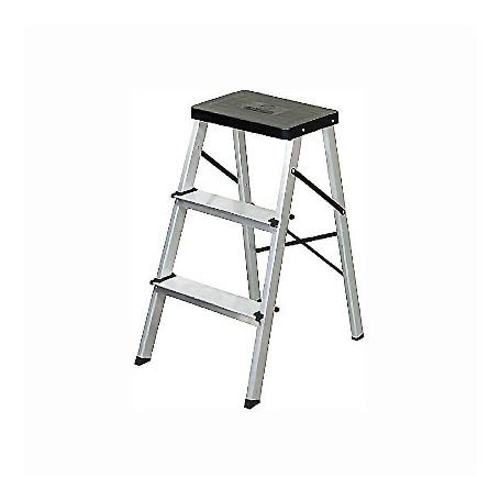 TABURETE DOMESTICO 3 PELDAÑOS ALUMINIO R105