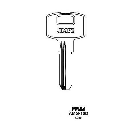 LLAVIN AMG-10D LATON SEGURIDAD B/10