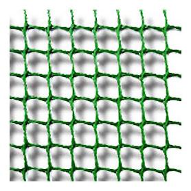 MALLA PLAST. VERDE 10X10MM BALCONET R/25M.