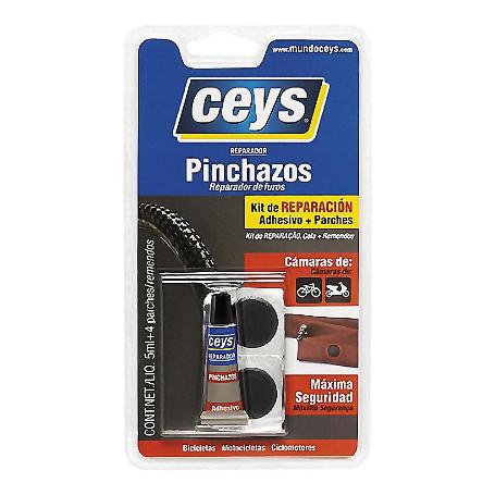 REPARADOR PINCHAZOS+ADHESIVO 5 ML ( 6 PARCHES ) BLISTER