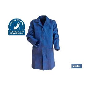 BATA AZUL OSCURA LIMEUR 100% ALGODÓN T-XL