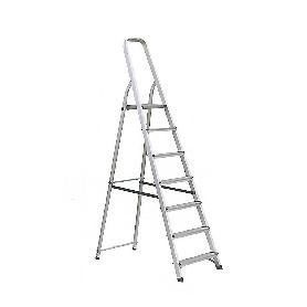 ESCALERA ALUMINIO 7 PELDAÑOS HOGAR EN131