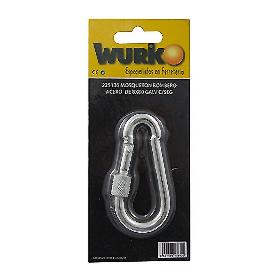 MOSQUETON BOMBERO 11X120MM C/SEGURO BLISTER