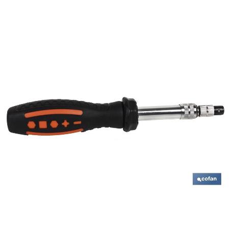 DESTORNILLADOR PORTAPUNTAS VARILLA FLEXIBLE