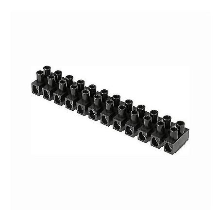 REGLETA CONEXION N.25 NEGRA UNIDAD