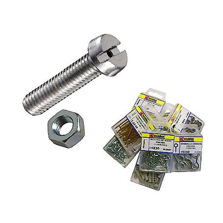 TORNILLOS D84 CON TUERCA 5X30 MM 2493 BLISTER 6