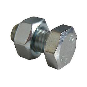 TORNILLOS ESTANTERIA CON TUERCA 8X16 C/ HEXAGONAL CAJA 200