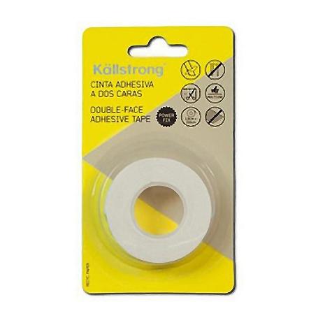 CINTA ADH.2 CARAS 1,9X 80CM. BLISTER