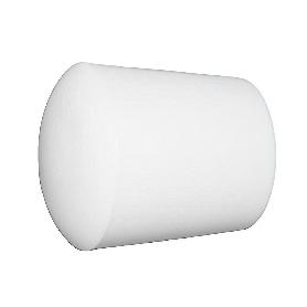 CANTONERA REDONDA 25MM EXTERIOR BLANCA