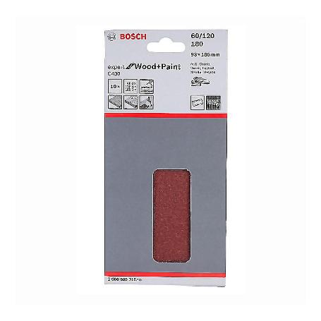 LIJA VELCRO RECTANGULAR 93X186 60-120-180 B-10