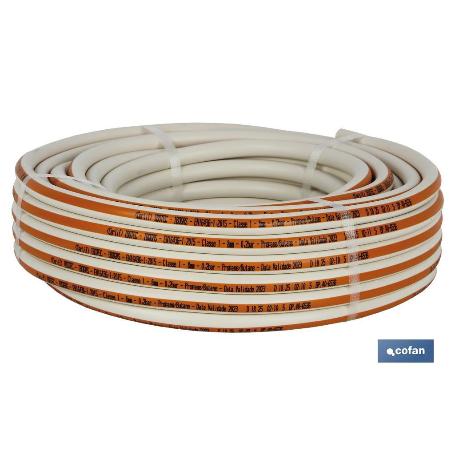 TUBO GAS FLEXIBLE PORTUGAL EN 16436-1 Ø8X25M