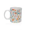 TAZA MUG PORCELANA FLOWERS 350 ML