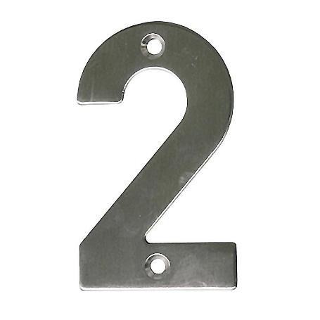 NUMERO 2 -M.4 INOXIDABLE 18/8 10CM. DISPLAY