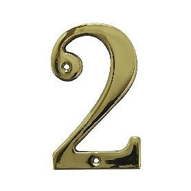 NUMERO 2 -M.4 LATON 10CM. DISPLAY