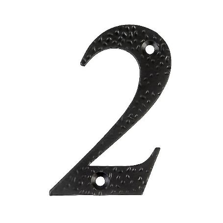 NUMERO 2 -M.4 NEGRO 10CM. DISPLAY