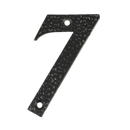 NUMERO 7 -M.4 NEGRO 10CM. DISPLAY