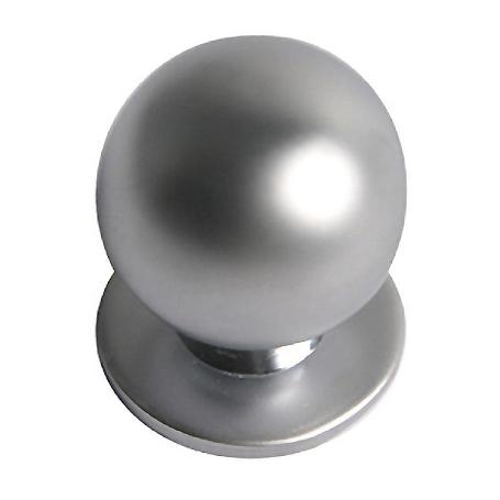 POMO BOLA 23MM.CROMO MATE 24517