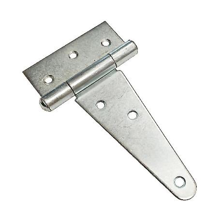 BISAGRA FORMA T 100MM. ZINCADA CAJA 10