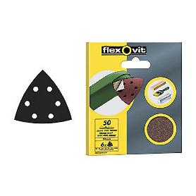 PAPEL VELCRO DELTA P-80 94MM BLISTER 6