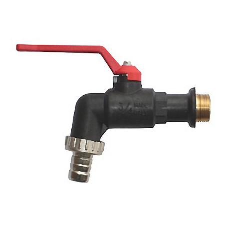 GRIFO POLIPROPILENO CON RACORD 3/4 ANTICONGELANTE