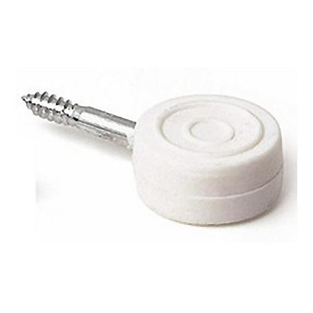 PORTAESTANTE REDONDO BLANCO C-100