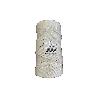 CUERDA TRENZADA POLIPROPILENO 5MM BLANCA ROLLO 200M