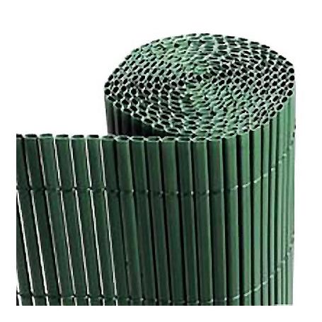 CAÑA PVC D/CARA 5M.X200CM VERDE R 5MT