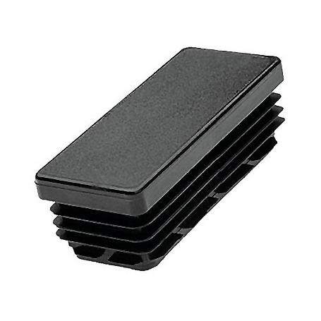 CANTONERA RECTANGULAR 15X30MM INTERIOR NEGRA