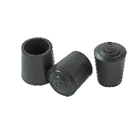 CANTONERA GOMA RED.12MM NEGRA