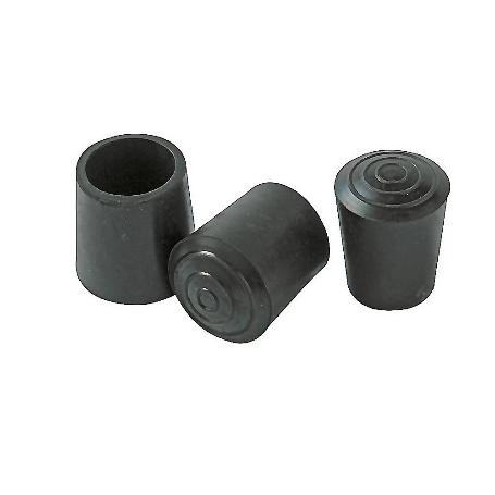 CANTONERA GOMA RED.12MM NEGRA