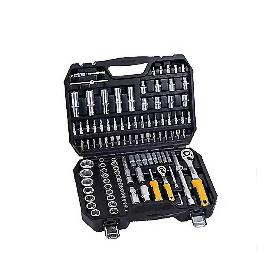 LLAVES VASO 1/4 -1/2  110 PIEZAS CON MANGOS JUEGO 110